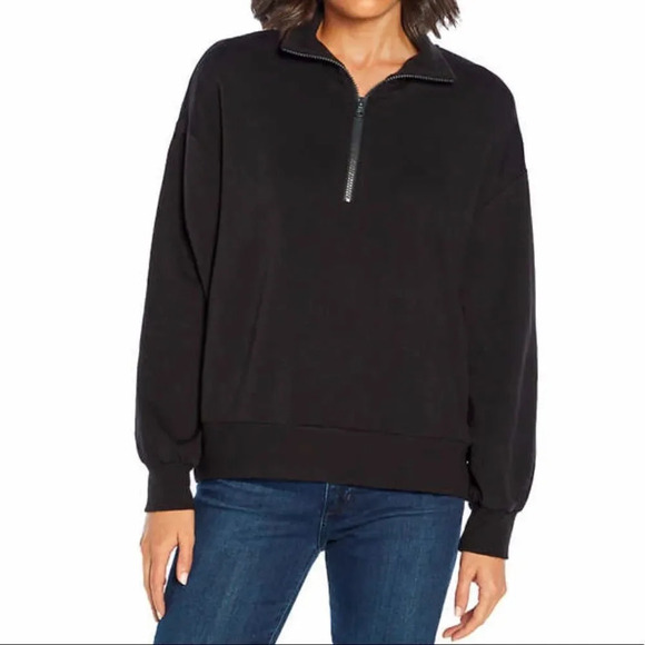Three Dots Ladies' Quarter Zip Pullover - Picture 1 of 3